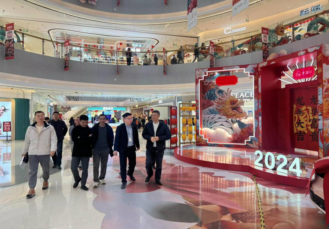 市國投公司聯合下屬企業金禾公司赴霞浦“方圓薈”天悅時代廣場開展2024年春節前消防工作和安全生產檢查